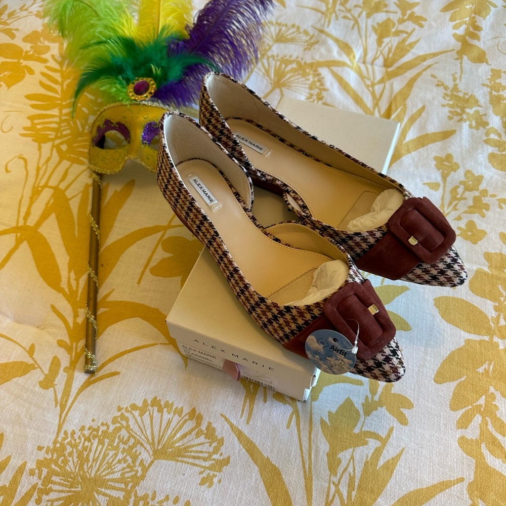 Alex Marie Houndstooth Flats